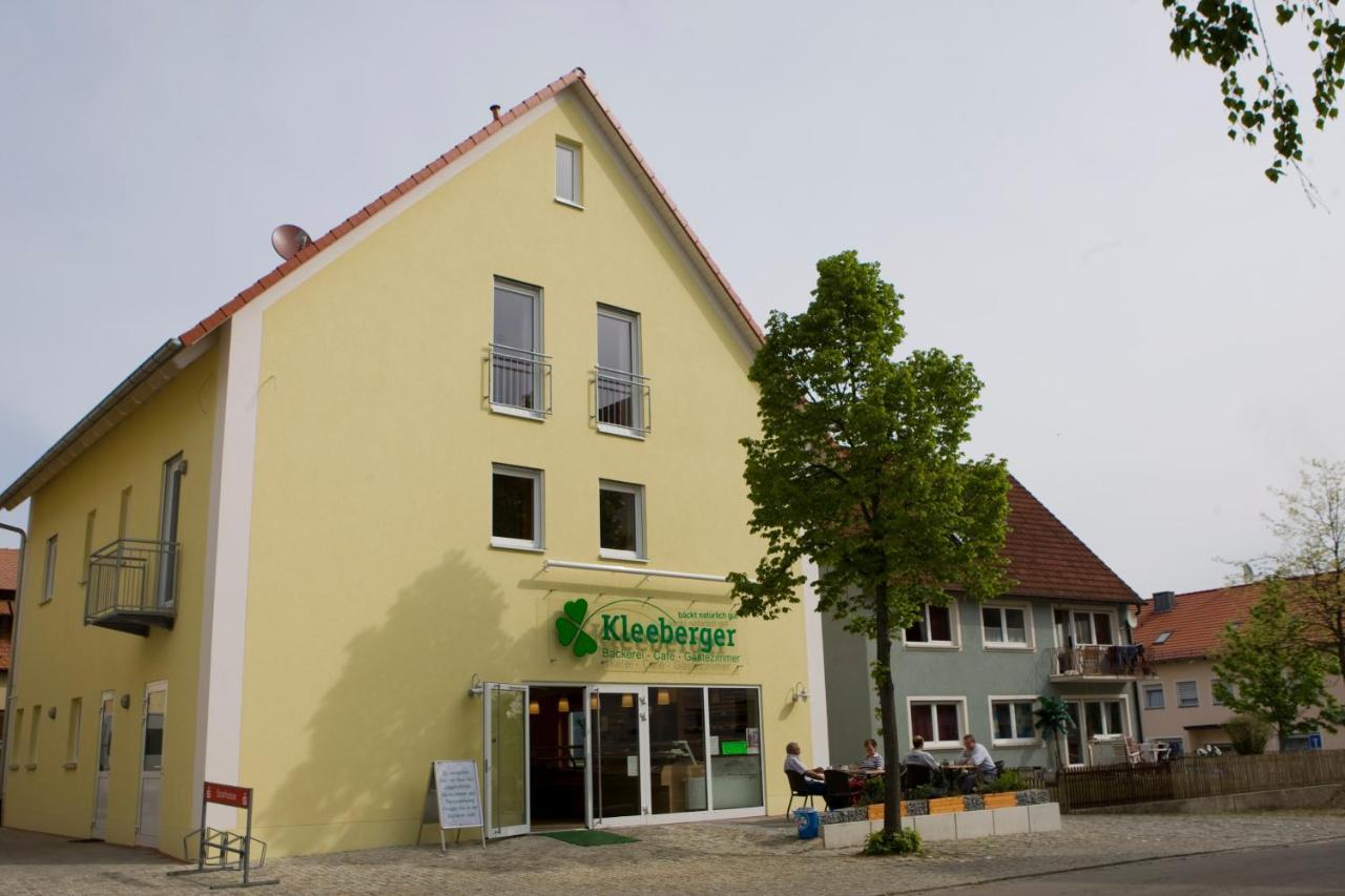 Gästehaus Kleeberger Pleinfeld Exterior foto